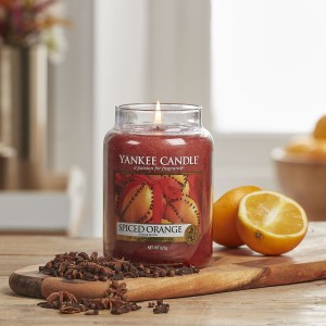 Yankee Candle Bougies YC Orange Épicée