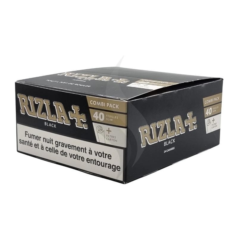 Rolling Papers King Size + Tips Rizla + Black King Size Tips