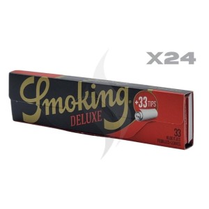 Vloeitjes King Size + Tips Smoking Deluxe King Size Tips