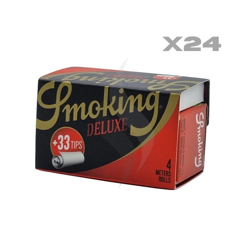 Pack Fumeur Smoking EveryDay BoX à rouler + 1 boite de feuille slim + 1  boite Tips + Rouleuse Cone + 3 Briquets Tempête