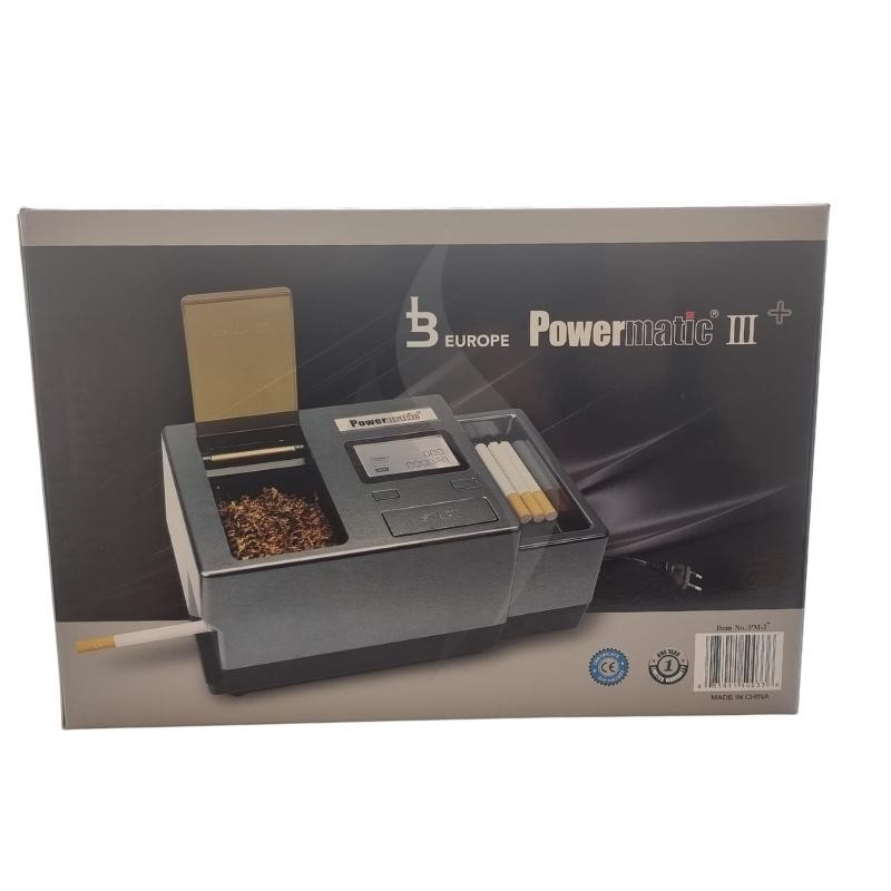 PowerMatic III 3+ Electric Cigarette Maker Machine Tube Injector