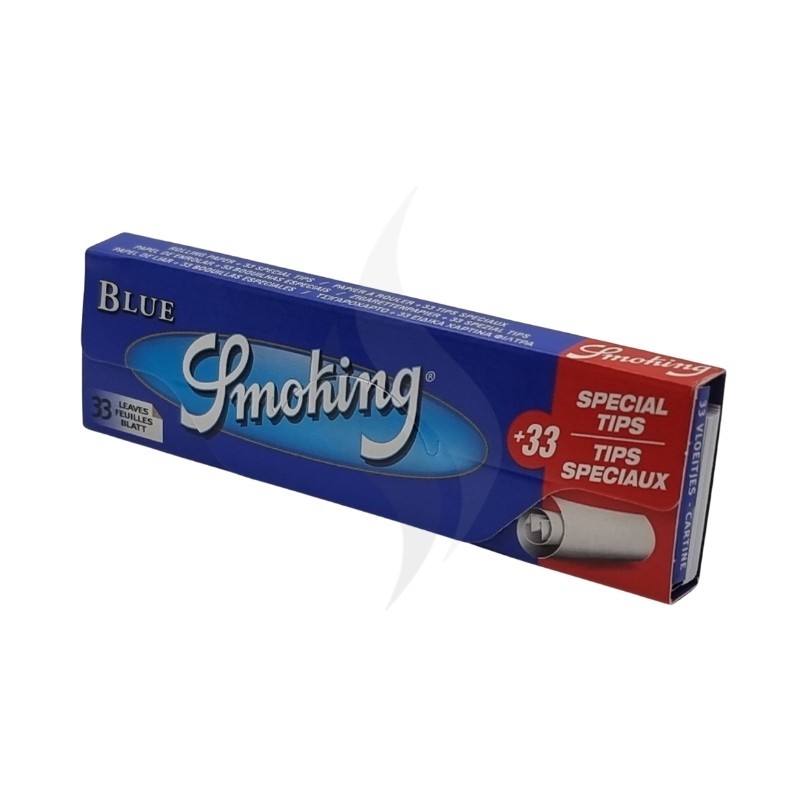 Rolling Papers King Size + Tips Smoking Blue King Size Tips