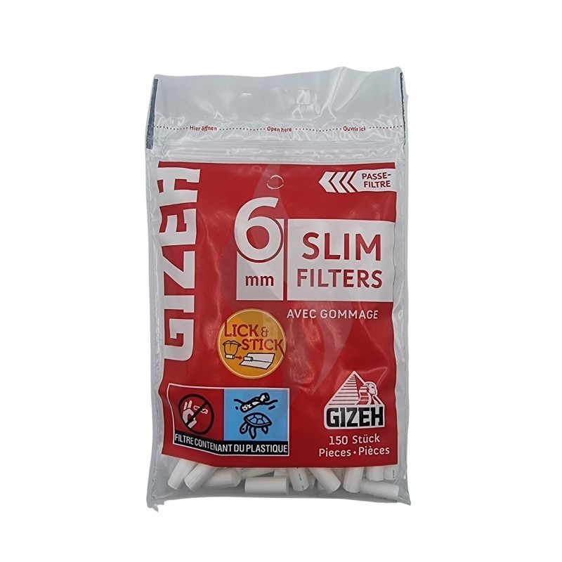Sigaretten Filtertips Gizeh Slim Filters