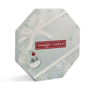 Yankee Candle Coffret Cadeau YC Snow Globe Wonderland Advent Wreath Calendar