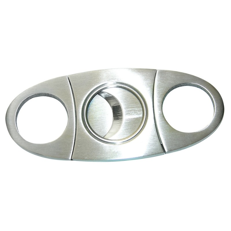 Accessoires Cigares Silver Match Oval Cigar Cutter
