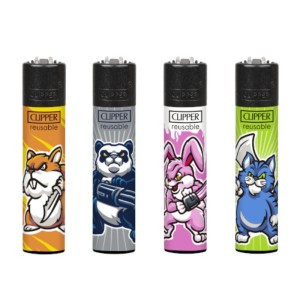 Lighters Clipper Mad Animals 2