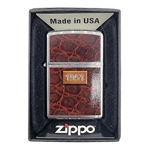 Briquets Zippo Planeta Leather Wrap