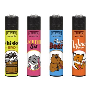 Lighters Clipper Alcoholic Animals
