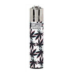 Lighters Clipper Neon Leaves 4