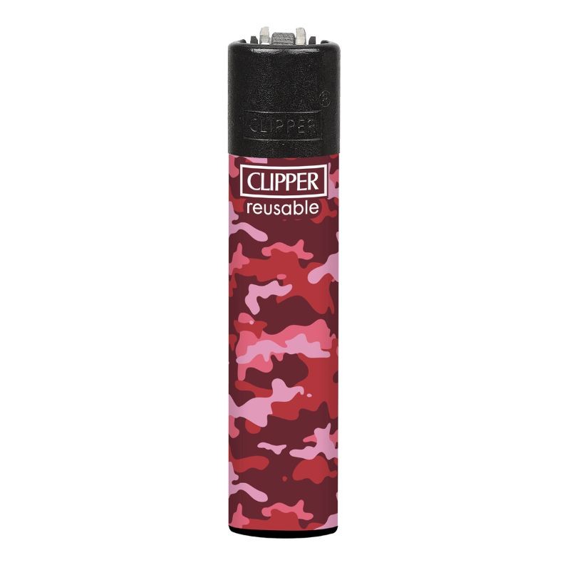 Lighters Clipper Red Camouflage