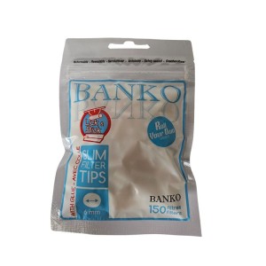 Filtres à cigarettes Banko Filtres Slim 6mm Lick en Stick