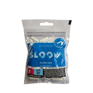 Filtres à cigarettes Sloow Slim Extra Long Filters bag 6mm