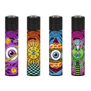 Lighters Clipper Trippy Planets