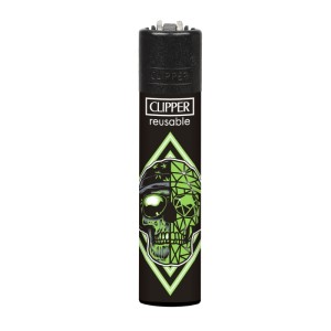 Lighters Clipper Skulls 20