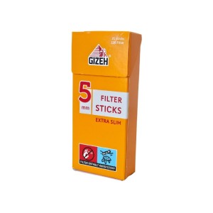 Cigarette Filtertips Gizeh Filter Sticks Extra Slim 5mm