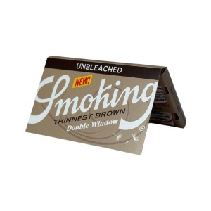 Regular Vloeitjes Smoking Thinnest Brown Double