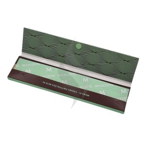 Rolling Papers King Size Mascotte Brown Slim Size Magnet