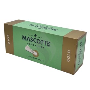 Cigarette filter tubes Mascotte Gold 200