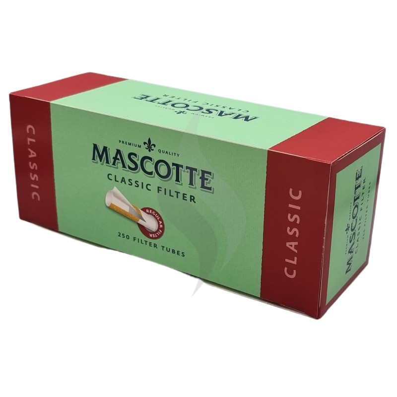 Cigarette filter tubes Mascotte Classic 250