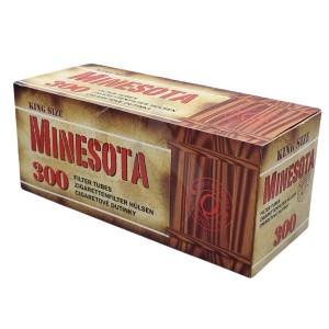 Sigaretten filterhulzen Minesota 300 Hulzen